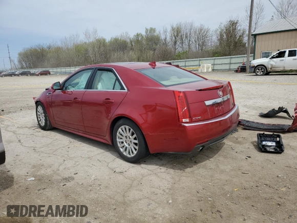 2011 Cadillac CTS Luxury with VIN 1G6DE5EY9B0169793, listed as a Copart auction lot 52964225 with Not Provided miles and Clean Title. Bid and sale history available at DreamBid. Image 2.
