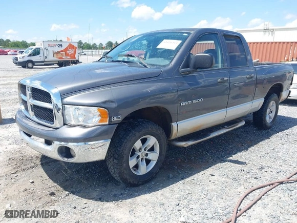 2004 Dodge Ram 1500 SLT with VIN 1D7HU18D34S671344, listed as a IAAI auction lot 42026213 with 367,177 mi miles. Bid and sale history available at carsss.com. Image 2.