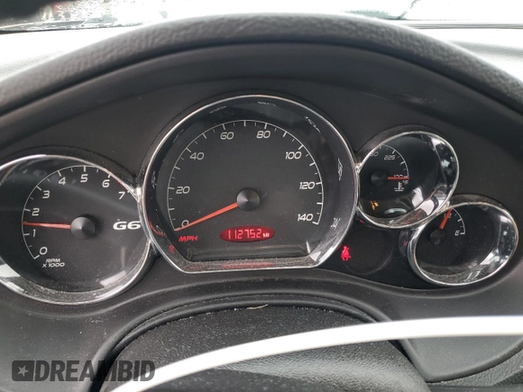 2009 Pontiac G6 1SA z VIN 1G2ZG57N294105327, wystawiony jako Copart lot #55852035 z przebiegiem 112 752 mil mil oraz Szkoda całkowita • Salvage title. Historia ofert i sprzedaży dostępna na DreamBid. Obrazek 9.