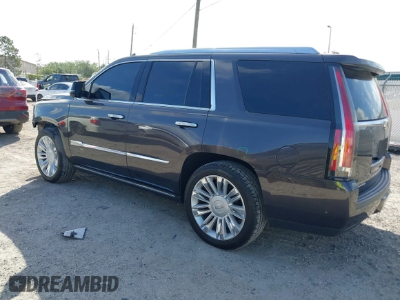 2017 Cadillac Escalade Premium Luxury z VIN 1GYS4CKJ5HR293450, wystawiony jako IAAI lot #41951478 z przebiegiem 51 882 mil mil oraz . Historia ofert i sprzedaży dostępna na DreamBid. Obrazek 3.