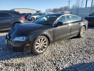 2013 Audi A7 3.0 Premium Plus with VIN WAUYGAFC9DN117037, listed as a Copart auction lot 86587534 with 151,496 mi miles and Clean Title. Bid and sale history available at carsss.com. Image 1.