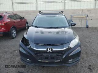 2016 Honda HR-V EX-L w/Navi with VIN 3CZRU6H73GM757539, listed as a Copart auction lot 48210275 with 0 mi miles and Salvage Title. Bid and sale history available at carsss.com. Image 5.