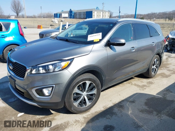 2016 Kia Sorento EX with VIN 5XYPH4A5XGG039708, listed as a IAAI auction lot 41694923 with 87,887 mi miles. Bid and sale history available at carsss.com. Image 18.