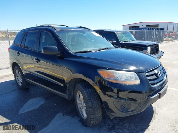 2010 Hyundai Santa Fe GLS with VIN 5NMSG3AB5AH349601, listed as a IAAI auction lot 41703468 with 181,052 mi miles. Bid and sale history available at carsss.com. Image 1.