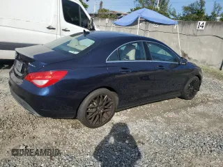 2018 Mercedes-Benz CLA 250 with VIN WDDSJ4GB7JN585206, listed as a Copart auction lot 81092953 with 65,553 mi miles and . Bid and sale history available at DreamBid. Image 3.