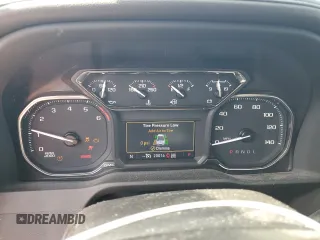 2022 GMC Sierra 1500 Limited SLT with VIN 3GTU9DEDXNG211591, listed as a Copart auction lot 68378384 with 20,016 mi miles and Salvage Title. Bid and sale history available at carsss.com. Image 9.