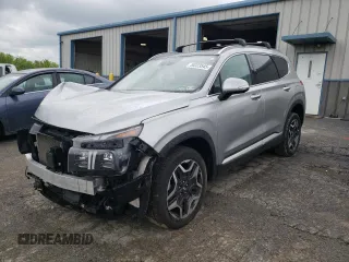 2023 Hyundai Santa Fe Limited z VIN 5NMS5DA18PH015350, wystawiony jako Copart lot #55323545 z przebiegiem 34 702 mil mil oraz Szkoda całkowita • Salvage title. Historia ofert i sprzedaży dostępna na DreamBid. Obrazek 1.
