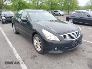 2010 Infiniti G37 x with VIN JN1CV6AR1AM254117, listed as a IAAI auction lot 42196026 with 348,221 mi miles. Bid and sale history available at carsss.com. Image 1.