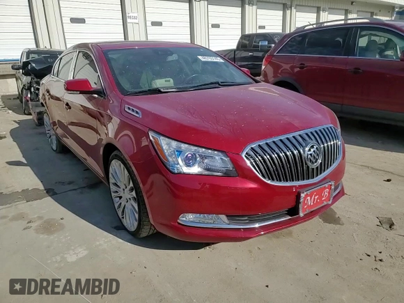 2014 Buick LaCrosse Premium II with VIN 1G4GF5G30EF228672, listed as a Copart auction lot 46793145 with 74,683 mi miles and Salvage Title. Bid and sale history available at carsss.com. Image 10.