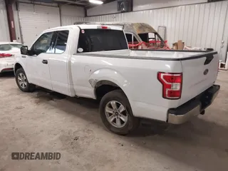 2018 Ford F-150 XL with VIN 1FTEX1CP1JKG01102, listed as a IAAI auction lot 41304387 with 72,529 mi miles and . Bid and sale history available at DreamBid. Image 3.