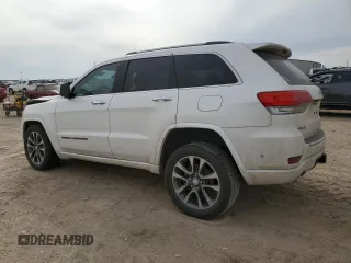 2017 Jeep Grand Cherokee Overland with VIN 1C4RJFCT6HC626918, listed as a Copart auction lot 44758135 with 85,112 mi miles and Salvage Title. Bid and sale history available at carsss.com. Image 2.