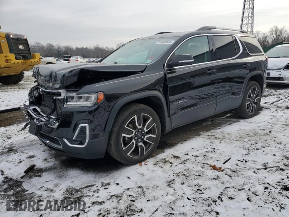 2020 GMC Acadia SLT with VIN 1GKKNULS6LZ153100, listed as a Copart auction lot 86060534 with 46,306 mi miles and Salvage Title. Bid and sale history available at DreamBid. Image 1.