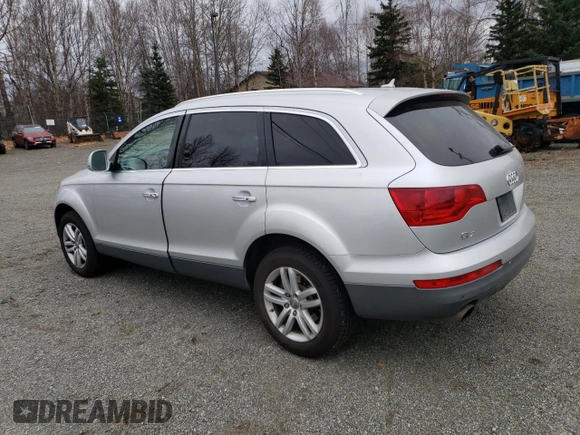 2007 Audi Q7 Premium with VIN WA1BV74L97D059388, listed as a Copart auction lot 77228304 with 99,043 mi miles and Clean title. Bid and sale history available at DreamBid. Image 2.