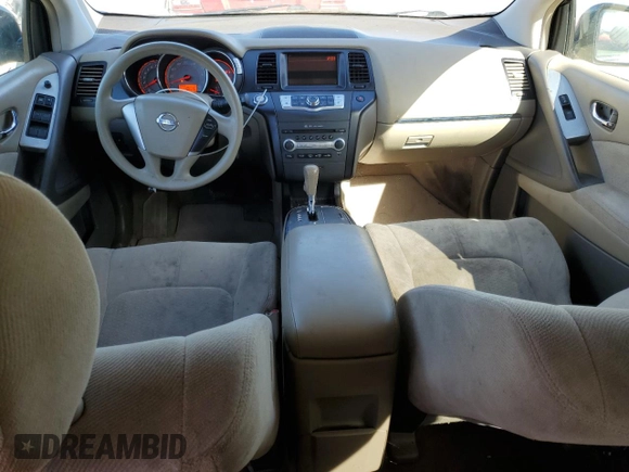2009 Nissan Murano LE with VIN JN8AZ18W09W202473, listed as a Copart auction lot 75440644 with 187,666 mi miles and Clean Title. Bid and sale history available at carsss.com. Image 8.