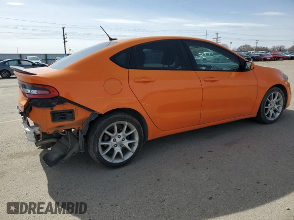 2013 Dodge Dart SXT with VIN 1C3CDFBA7DD310532, listed as a Copart auction lot 49890035 with 202,155 mi miles and Salvage Title. Bid and sale history available at DreamBid. Image 3.