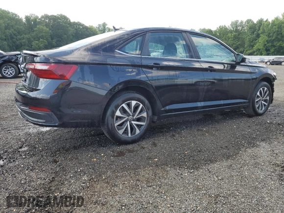 2024 Volkswagen Jetta S with VIN 3VW5M7BU3RM092716, listed as a Copart auction lot 65893225 with 20,157 mi miles and Clean title. Bid and sale history available at DreamBid. Image 3.