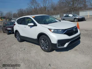 2021 Honda CR-V EX with VIN 5J6RW2H50ML017462, listed as a IAAI auction lot 41787030 with 57,858 mi miles. Bid and sale history available at carsss.com. Image 1.
