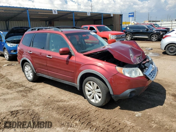2011 Subaru Forester X Limited with VIN JF2SHBECXBH760815, listed as a Copart auction lot 58787035 with Not provided miles and Salvage title. Bid and sale history available at DreamBid. Image 4.