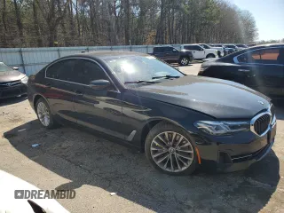 2022 BMW 5 Series 530i с VIN WBA53BH01NCH61591, выставлен на аукционе Copart как лот 48309365 с пробегом 59 687 миль миль и Списание • Salvage title. История ставок и продаж доступна на DreamBid. Изображение 4.