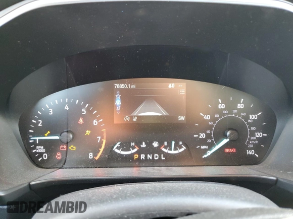 2020 Ford Escape S with VIN 1FMCU0F62LUC62396, listed as a Copart auction lot 43615425 with 78,850 mi miles and Salvage title. Bid and sale history available at DreamBid. Image 9.