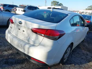 2017 Kia Forte LX with VIN 3KPFK4A75HE096766, listed as a IAAI auction lot 41616487 with 150,760 mi miles. Bid and sale history available at carsss.com. Image 4.