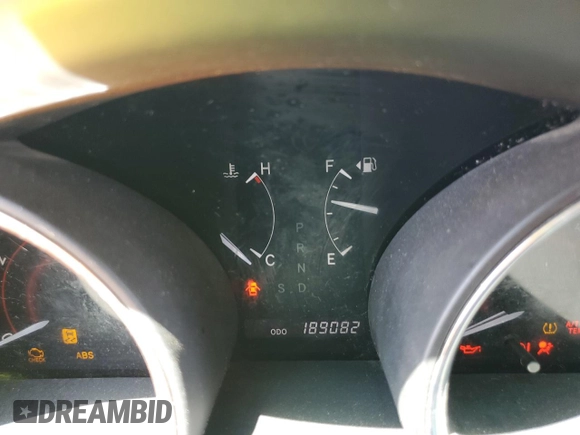 2010 Toyota Highlander with VIN 5TDBK3EH1AS033378, listed as a Copart auction lot 62781295 with 189,082 mi miles and Salvage title. Bid and sale history available at DreamBid. Image 9.