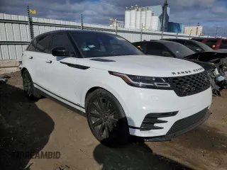 2019 Land Rover Range Rover Velar R-Dynamic SE with VIN SALYL2FV4KA209837, listed as a Copart auction lot 43863104 with 43,721 mi miles. Bid and sale history available at carsss.com. Image 4.