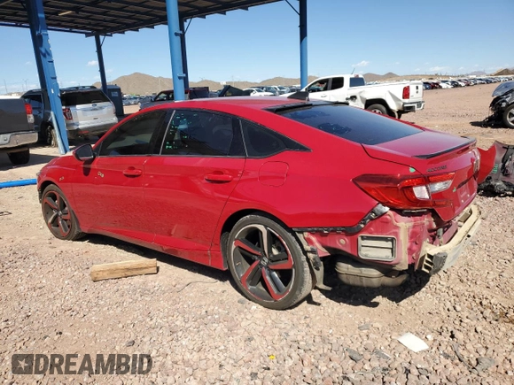 2019 Honda Accord Sedan Sport 1.5T with VIN 1HGCV1F36KA067769, listed as a Copart auction lot 48950575 with 56,988 mi miles and Salvage Title. Bid and sale history available at carsss.com. Image 2.