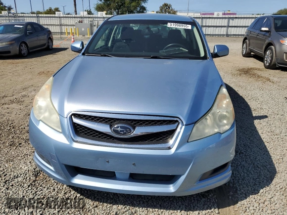 2012 Subaru Legacy 2.5i Premium with VIN 4S3BMBF68C3010959, listed as a Copart auction lot 51998955 with 105,261 mi miles and Salvage Title. Bid and sale history available at carsss.com. Image 5.