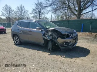 2020 Jeep Compass Limited с VIN 3C4NJDCB1LT196075, выставлен на аукционе Copart как лот 51287945 с пробегом 96 827 миль миль и Списание • Salvage title. История ставок и продаж доступна на DreamBid. Изображение 12.
