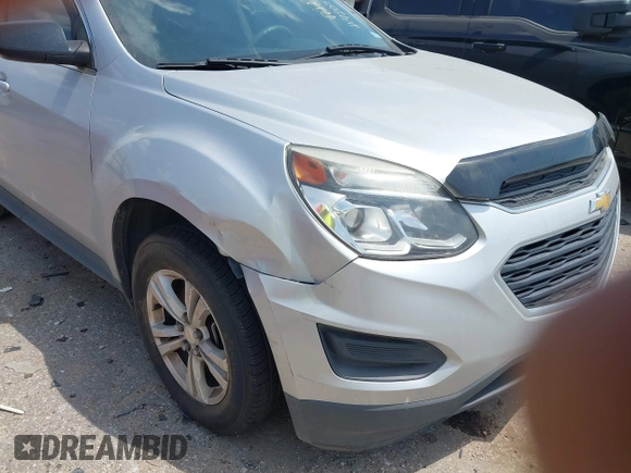 2017 Chevrolet Equinox LS z VIN 2GNALBEK3H1550771, wystawiony jako IAAI lot #42053043 z przebiegiem 117 426 mil mil oraz . Historia ofert i sprzedaży dostępna na DreamBid. Obrazek 6.