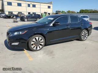 2012 Kia Optima SX with VIN 5XXGR4A66CG073102, listed as a Copart auction lot 74834154 with 108,249 mi miles and Salvage Title. Bid and sale history available at carsss.com. Image 1.