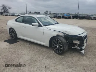 2023 BMW 2 Series 230i xDrive with VIN 3MW33CM02P8D75417, listed as a Copart auction lot 43935135 with 0 mi miles and Salvage Title. Bid and sale history available at carsss.com. Image 4.