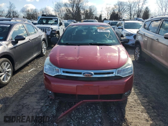 2010 Ford Focus SE with VIN 1FAHP3FN5AW129116, listed as a Copart auction lot 53182985 with 99,120 mi miles and Clean Title. Bid and sale history available at carsss.com. Image 5.