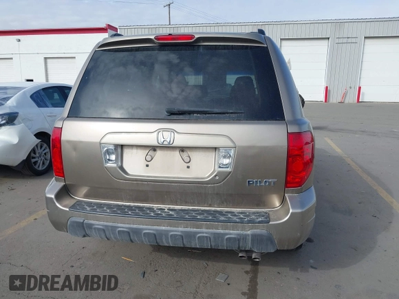 2005 Honda Pilot EX-L z VIN 2HKYF18665H523484, wystawiony jako IAAI lot #41697429 z przebiegiem 294 241 mil mil oraz . Historia ofert i sprzedaży dostępna na DreamBid. Obrazek 16.