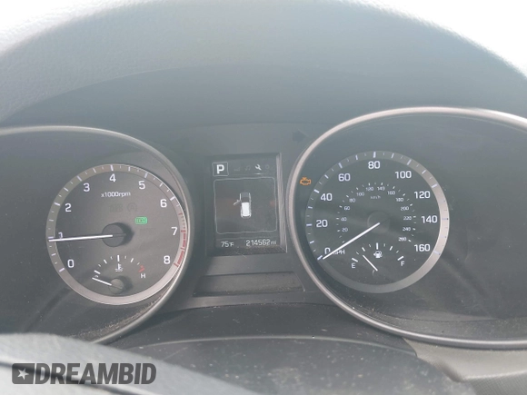 2018 Hyundai Santa Fe 2.4L with VIN 5XYZT3LB5JG539917, listed as a IAAI auction lot 41975300 with 214,562 mi miles and . Bid and sale history available at DreamBid. Image 7.
