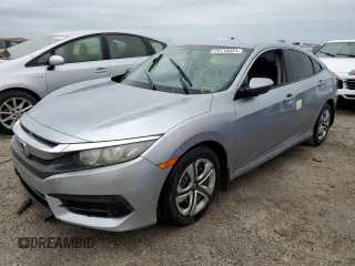 2016 Honda Civic Sedan LX with VIN 19XFC2F55GE078730, listed as a Copart auction lot 74116424 with 117,266 mi miles and Salvage Title. Bid and sale history available at carsss.com. Image 1.