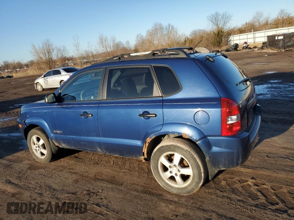 2006 Hyundai Tucson GL with VIN KM8JM12BX6U340752, listed as a Copart auction lot 48483275 with 159,326 mi miles and Salvage Title. Bid and sale history available at carsss.com. Image 2.