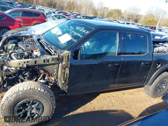2023 Ford F-150 Raptor with VIN 1FTFW1RG6PFC88371, listed as a IAAI auction lot 41237404 with 8,934 mi miles and . Bid and sale history available at DreamBid. Image 14.