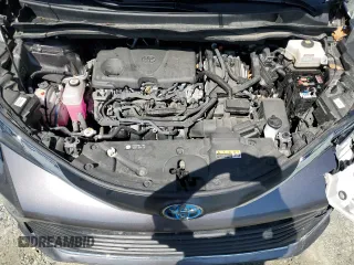 2024 Toyota Sienna XLE with VIN 5TDYRKEC1RS190859, listed as a Copart auction lot 50595315 with 43,858 mi miles and Salvage Title. Bid and sale history available at carsss.com. Image 12.