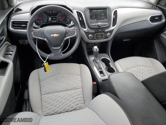 2019 Chevrolet Equinox LS with VIN 2GNAXHEVXK6124913, listed as a Copart auction lot 89211045 with 53,807 mi miles and Salvage Title. Bid and sale history available at carsss.com. Image 8.