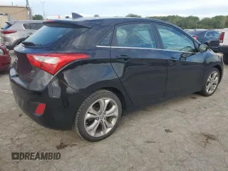 2013 Hyundai Elantra GT with VIN KMHD35LE0DU131291, listed as a Copart auction lot 70772334 with 54,428 mi miles and Salvage Title. Bid and sale history available at carsss.com. Image 3.