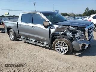 2022 GMC Sierra 1500 Limited SLT with VIN 3GTU9DEDXNG115203, listed as a Copart auction lot 75834754 with 16,994 mi miles and Salvage Title. Bid and sale history available at carsss.com. Image 4.