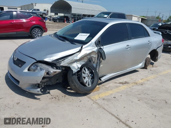 2009 Toyota Corolla with VIN 1NXBU40E39Z102927, listed as a IAAI auction lot 41864609 with 82,840 mi miles. Bid and sale history available at carsss.com. Image 2.