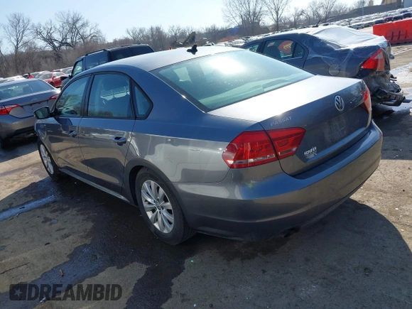 2015 Volkswagen Passat 1.8T Limited Edition with VIN 1VWAT7A33FC015366, listed as a IAAI auction lot 41769888 with 129,117 mi miles. Bid and sale history available at carsss.com. Image 3.