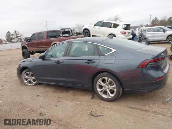 2023 Honda Accord LX with VIN 1HGCY1F22PA010085, listed as a IAAI auction lot 41675755 with Not Provided miles and . Bid and sale history available at carsss.com. Image 14.