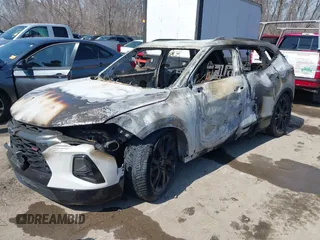 2021 Chevrolet Blazer RS z VIN 3GNKBERS9MS508297, wystawiony jako IAAI lot #41793925 z przebiegiem Nie podano mil oraz . Historia ofert i sprzedaży dostępna na DreamBid. Obrazek 2.