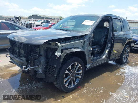 2022 Jeep Grand Cherokee Overland with VIN 1C4RJHDG6N8580874, listed as a IAAI auction lot 42498940 with 19,818 mi miles and . Bid and sale history available at DreamBid. Image 23.