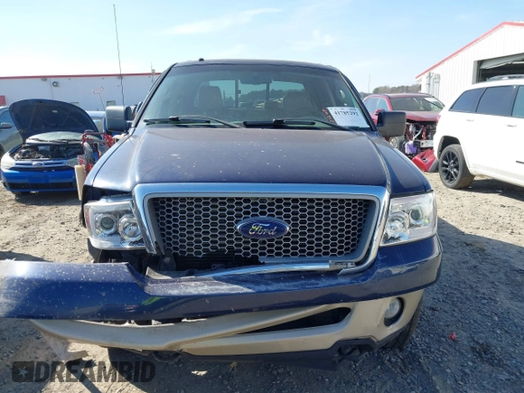 2008 Ford F-150 XLT with VIN 1FTPW14V98KC56114, listed as a IAAI auction lot 41785292 with 165,759 mi miles. Bid and sale history available at carsss.com. Image 12.