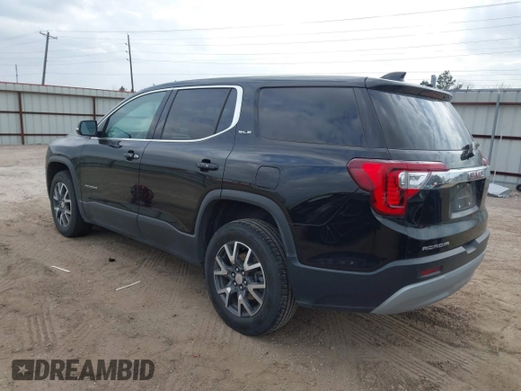 2021 GMC Acadia SLE with VIN 1GKKNKLA2MZ159490, listed as a IAAI auction lot 41449934 with 91,589 mi miles and . Bid and sale history available at DreamBid. Image 3.